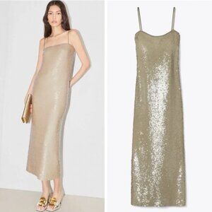 Tory Burch Sequinned Midi Dress